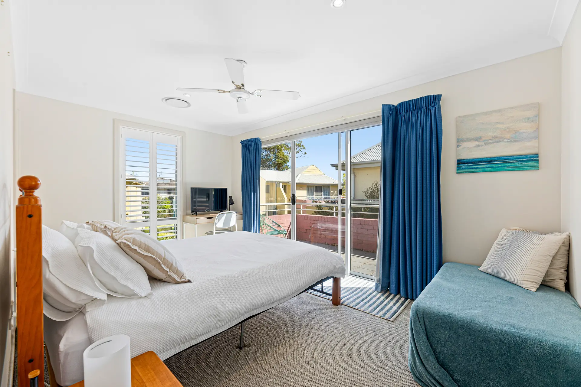 The main bedroom